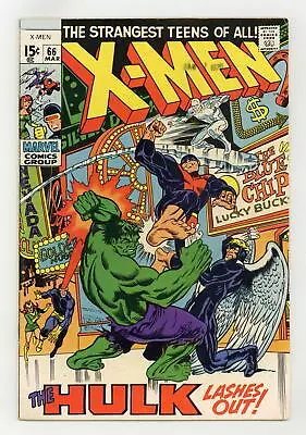 Buy Uncanny X-Men #66 VG+ 4.5 1970 • 114.64£