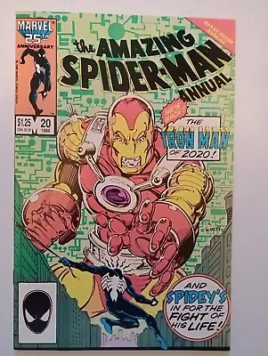 Buy Amazing Spider -Man Annual #20 1986 Marvel Comics VF+ Iron Man 2020 • 9.41£