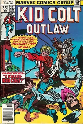 Buy Kid Colt Outlaw  Western Comic Vol 1 No 221 1977 • 4.77£