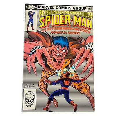 Buy Peter Parker The Spectacular Spider-Man 65 Marvel Comic Book 1982 Kraven Hunter • 6.32£
