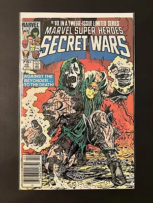 Buy Secret Wars #10 (marvel 1985) Doom Vs The Beyonder 🔑 Copper Age 🔥 Newsstand 🔥 • 7.19£