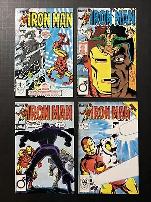Buy Iron Man 194, 195, 196, 197 (1980’s, Marvel) HIGH GRADE - CLASSIC COMIC LOT - F • 8£