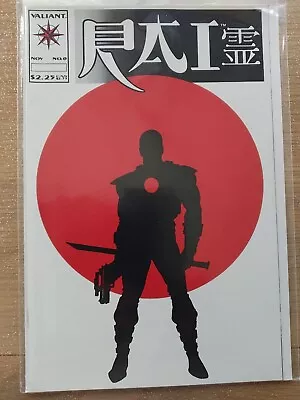 Buy RAI # 0 - VALIANT COMIC  - NOV 1992 VF/NM 1st Appearance RAI II & Bloodshot • 6£