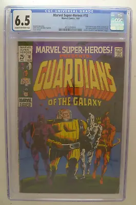 Buy MARVEL SUPER-HEROES #18 CGC 6.5 1st GUARDIANS GALAXY • 325£