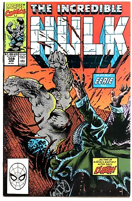 Buy The Incredible Hulk # 368 April 1990 ( Vol 1 1968) Sam Kieth Art Boarded • 4.99£