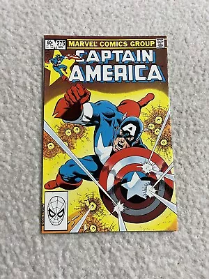 Buy Captain America #275 Marvel Comics 1982 - 1st App Baron Zemo II • 9.48£