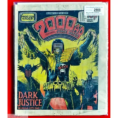 Buy 2000AD Prog 225 1st Dark Judges Appearance Pt 2 Comic 5 8 81 UK 1981 (set 2908 . • 30£