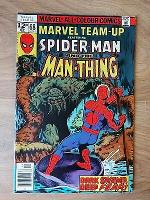 Buy Marvel Team-up 1977 Spiderman 4 Issue Run 68 69 70 71 • 38£