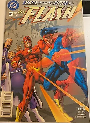 Buy DC Comics THE FLASH #115 July 1996 RACE AGAINST TIME Part 3 VF ~ FREE SHIP! • 6.92£