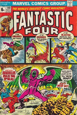 Buy Fantastic Four (1961) # 140 UK Price (5.0-VGF) 1973 • 13.50£