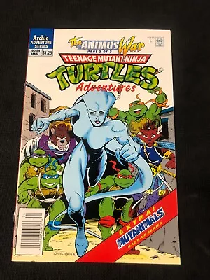 Buy Archie Adventure Series Teenage Mutant Ninja Turtles Adventures #54 1989 NM • 27.66£