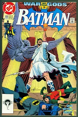 Buy Batman #470 VF/NM Maxie Zeus Cover DC Comics 1991 • 3.20£