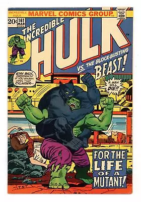 Buy Incredible Hulk #161 VG 4.0 1973 • 15.21£