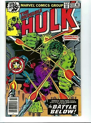 Buy Incredible Hulk 232 NM- 9.2 Bronze Age Captain America 1979 • 18.05£
