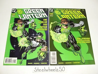 Buy Green Lantern #100 Hal Jordan & Team Up Variant Comic Lot DC 1998 Kyle Raynor • 14.27£