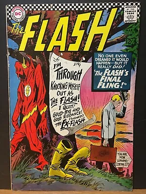 Buy Flash #159  VG  The Flash's Final Fling !   Silver Age Comic • 15.03£