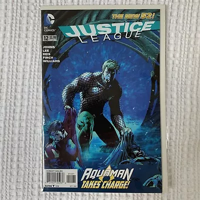 Buy Justice League #12 Jim Lee Variant New 52 DC Comics Aquaman Batman Superman • 3.99£