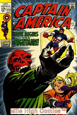 Buy CAPTAIN AMERICA  (1968 Series)  (MARVEL) #115 Very Good Comics Book • 28.83£