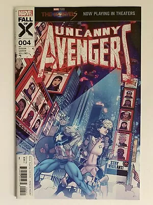 Buy Uncanny Avengers #4 9.4 Nm 2024 1st Print Main Cover A Marvel Comics • 4.35£