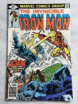 Buy Iron Man #124 NM- 9.2 - Buy 3 For Free Shipping! (Marvel, 1979) AF • 11.66£