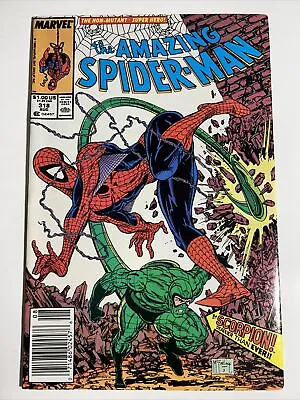 Buy Amazing Spider-Man 318 Newsstand Scorpion - Todd McFarlane MCU Spawn Copy B • 8.82£