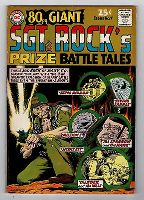 Buy 80 Page Giant 7   Sgt. Rock's Prize Battle Tales • 47.41£