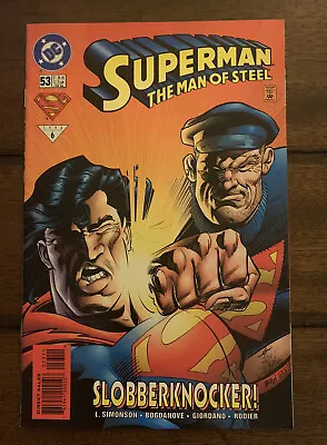 Buy DC Comics Superman The Man Of Steel #53 1996 Simonson Bogdanove VF/NM Or Better • 1.11£