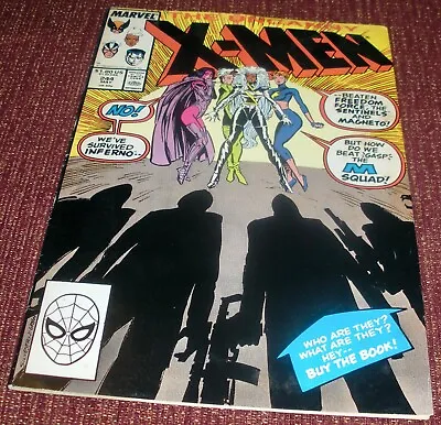 Buy The Uncanny X-Men #244 May Marvel 1989 1st Appearance Of Jubilee Comic Book • 19.77£