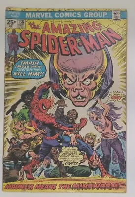 Buy 1974 The Amazing Spider-Man No.138 First Appearance MindWorm • 9.48£