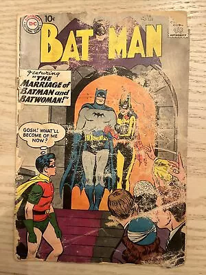 Buy Batman 122 Marriage Of Batman And Batwoman 1959 • 39.18£
