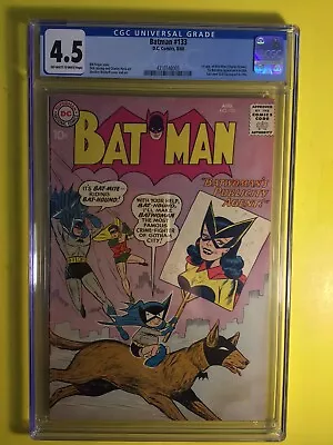 Buy Batman #133 1st Appearance Of Kite-Man 3rd Bat-Mite Appearance CGC 4.5 DC 1960 • 347.86£