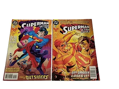 Buy Superman In Action Comics 704 And 709 Lot Of 2 • 4.80£