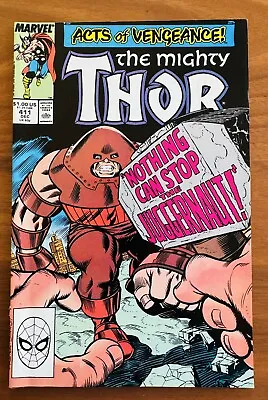 Buy Mighty Thor #411 1st New Warriors NM/NM- Marvel 1989 • 19.70£