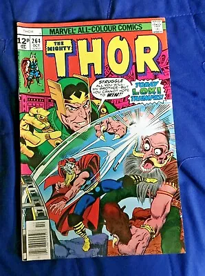 Buy Free P & P; Thor #264, Oct 1977:  Thou Shalt Have No Other Gods Before Me  • 4.99£