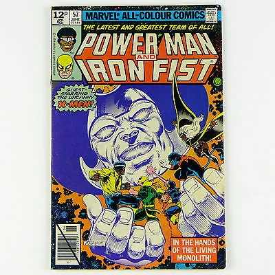 Buy Power Man & Iron Fist #57 -- Luke Cage -- New X-Men Team (FN- | 5.5, Pence Copy) • 7.16£