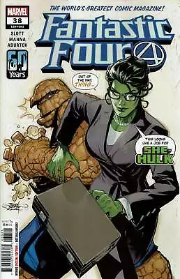 Buy Fantastic Four (6th Series) #38 VF/NM; Marvel | 683 She-Hulk - We Combine Shippi • 3£