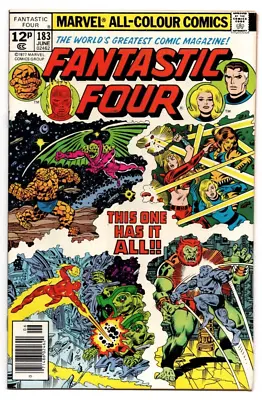Buy Fantastic Four #183 Pence Variant Marvel Comics • 3£
