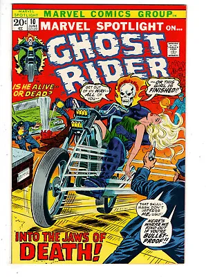 Buy Marvel Spotlight #10 (1973) - Grade 9.2 - Ghost Rider - 1st App Witch Woman! • 94.99£