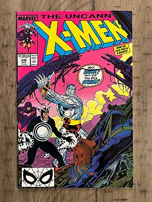 Buy 💥 Uncanny X-Men V 1 # 248 1989 1st X-Men Art By Jim Lee Signed Jim Lee 💥 • 19.92£