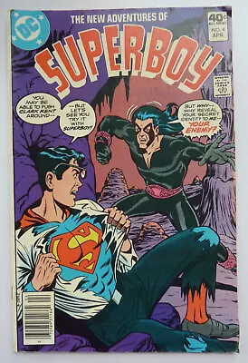 Buy The New Adventures Of Superboy #4 - DC Comics - April 1980 F/VF 7.0 • 4.99£