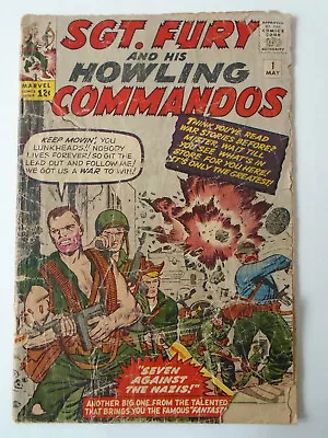 Buy Sgt. Fury And His Howling Commandos #1  (1963)  Poor To Fair  • 415.07£