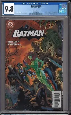 Buy BATMAN #619 CGC 9.8 Villiain Variant  • 136.59£