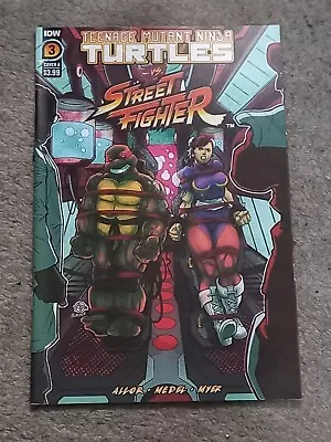 Buy Teenage Mutant Ninja Turtles Vs Street Fighter 3 (2023) Cover A • 1.99£