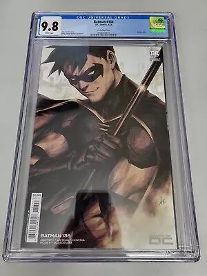 Buy Batman #136 CGC 9.8 Stanley Artgerm Lau Variant Cover DC Comics 2023 • 27.98£