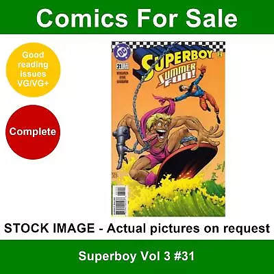 Buy DC Superboy Vol 3 #31 Comic - VG/VG+ 01 September 1996 • 2.99£