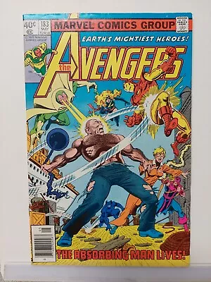 Buy The Avengers #183          Marvel Comics 1979       Newsstand       (F420) • 4.72£