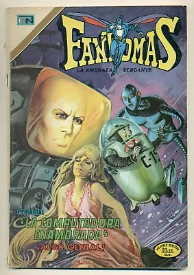 Buy FANTOMAS #143 La Computadora Enamorada, Novaro Comic 1973 • 6.41£
