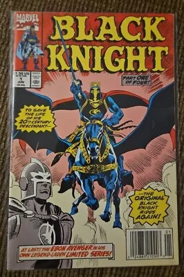 Buy Marvel Comics Black Knight #1 (1990) High Grade Nm Rare • 7.90£