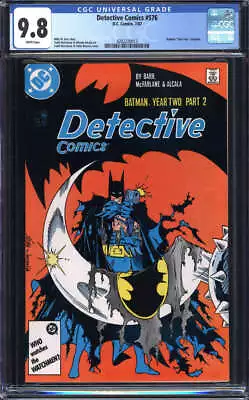 Buy Detective Comics #576 Cgc 9.8 White Pages // Todd Mcfarlane Cover Art  Id: 53686 • 118.74£