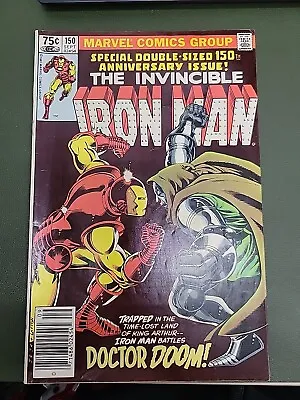 Buy Iron Man #150 Classic Doctor Doom Battle Cover  • 35.63£